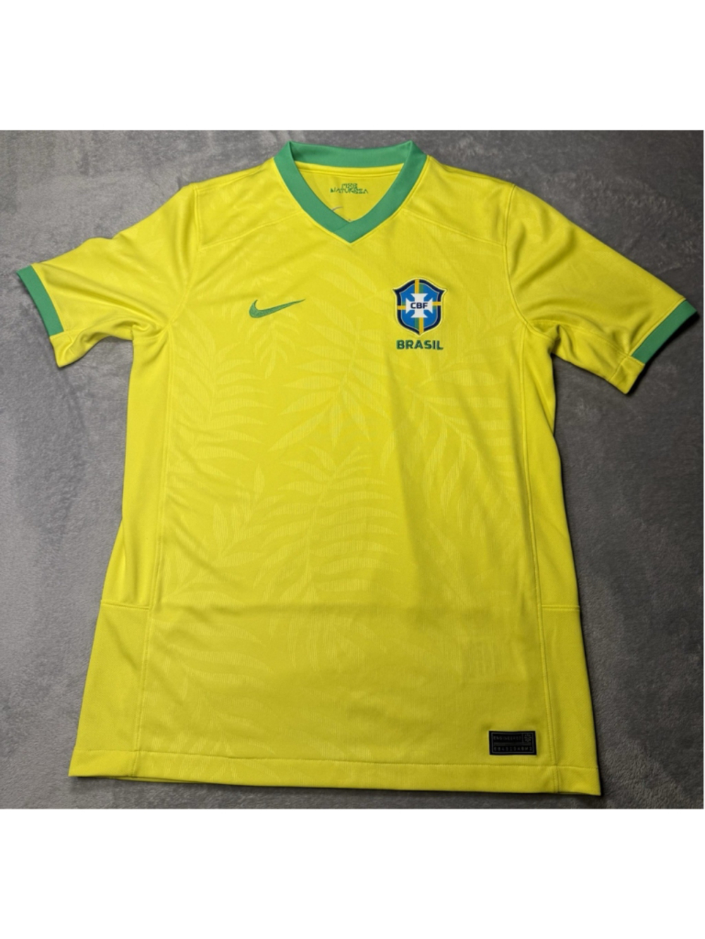 Brazil Nike Basic Home Jersey Men's Shirt Size Season 2023 Size XL